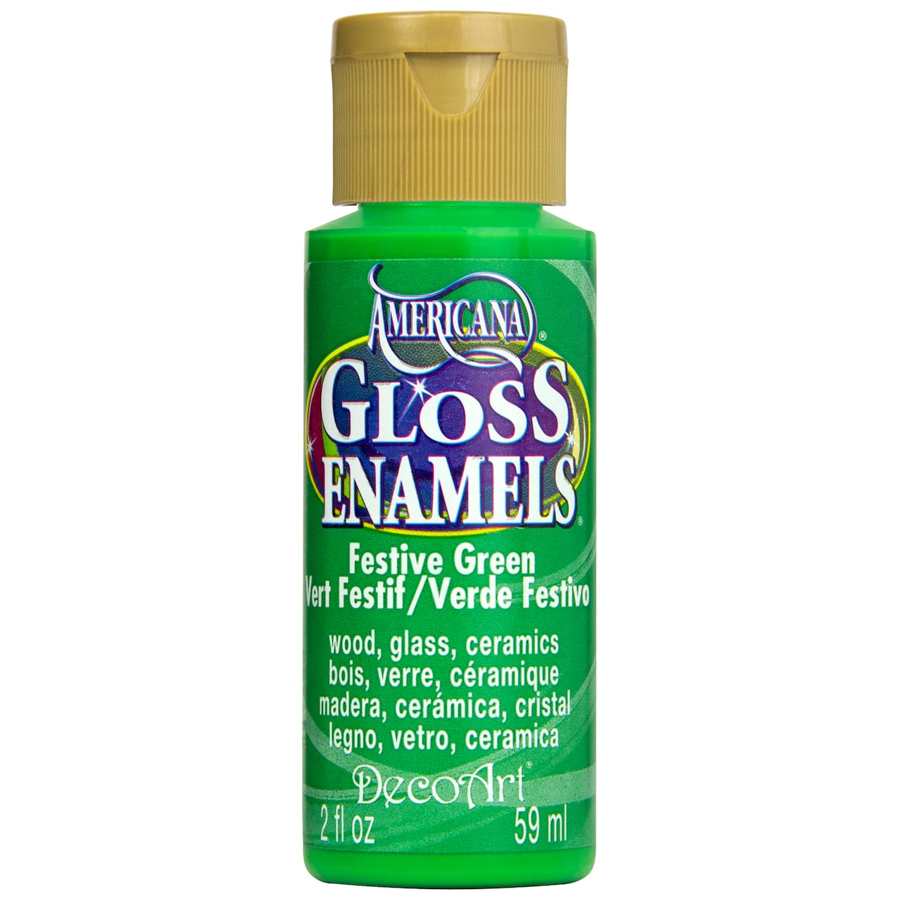 12 Pack: DecoArt® Americana® Gloss Enamels® Paint, 2oz.